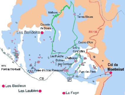 Plan des circuits